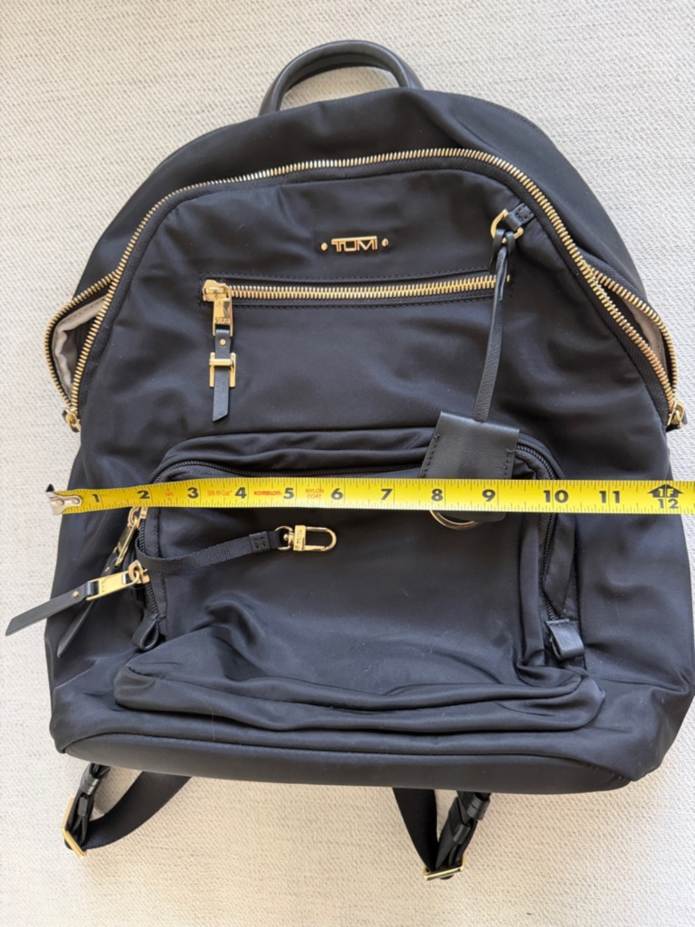 Tumi Black Nylon Backpack - Picture 12 of 12